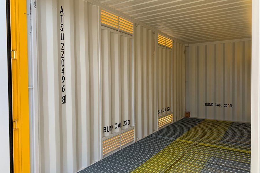 NUOVO CONTAINER HIGH CUBE DA 20 PIEDI PER MERCI PERICOLOSE