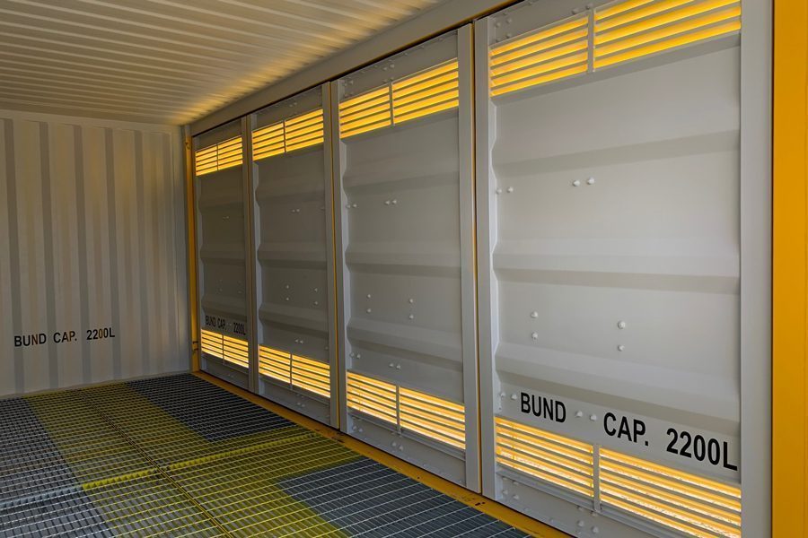 NUOVO CONTAINER HIGH CUBE DA 20 PIEDI PER MERCI PERICOLOSE