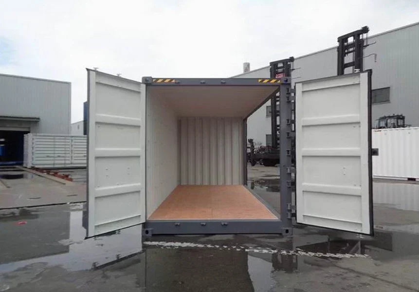 Contenitore con lato aperto da 20 piedi
