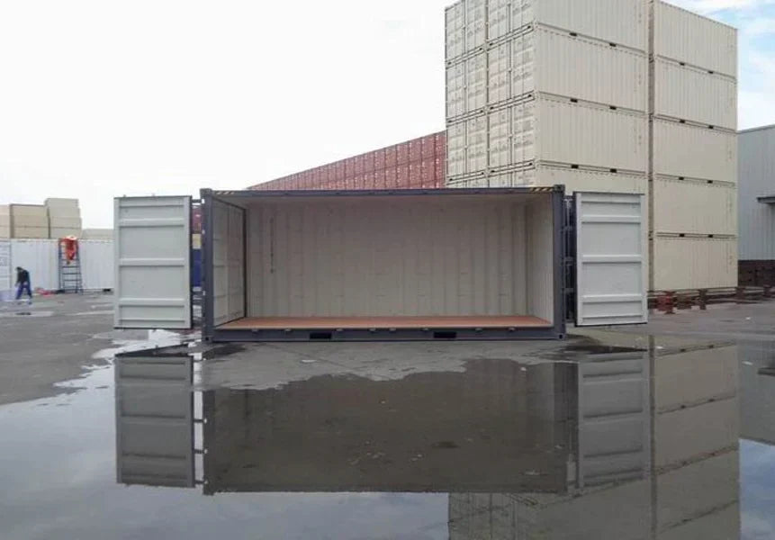 Contenitore con lato aperto da 20 piedi
