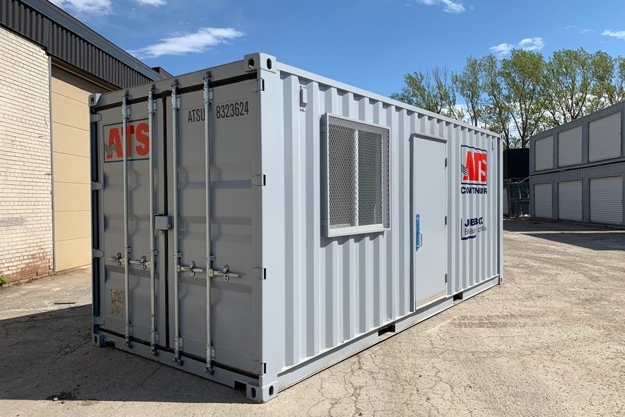 CONTAINER MOBILE PER UFFICI DA 20 PIEDI