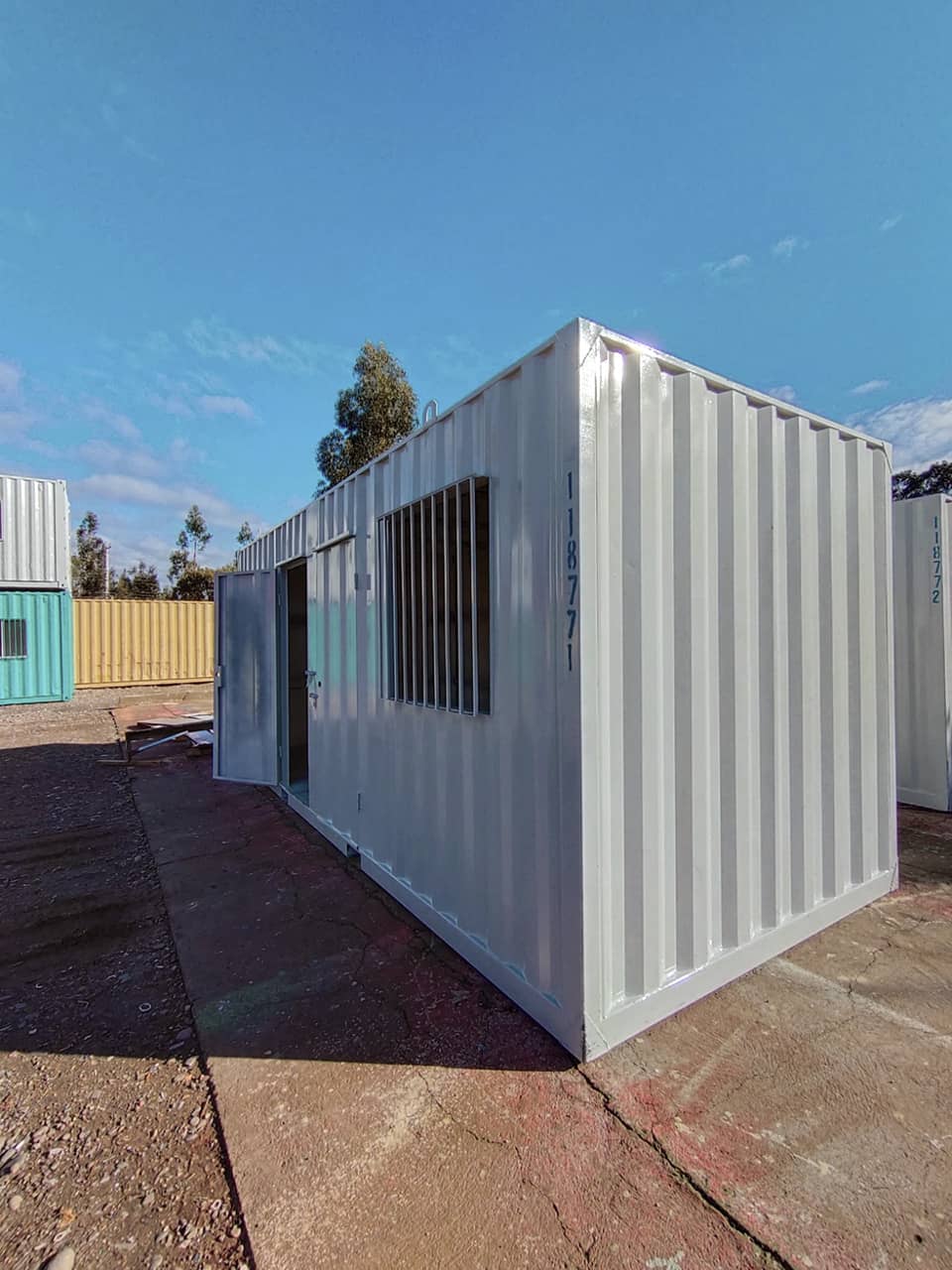 Modulo ufficio con bagno, 20 piedi. (Rif: 1101)