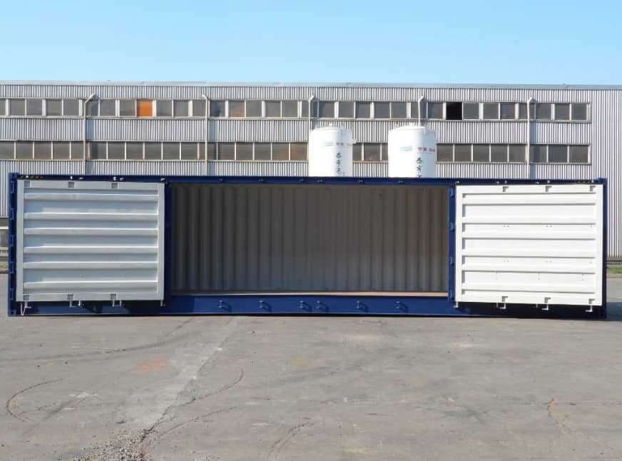 CONTAINER PER SPEDIZIONE PRIMO VIAGGIO APERTURA LATERALE CUBO ALTO 40 PIEDI