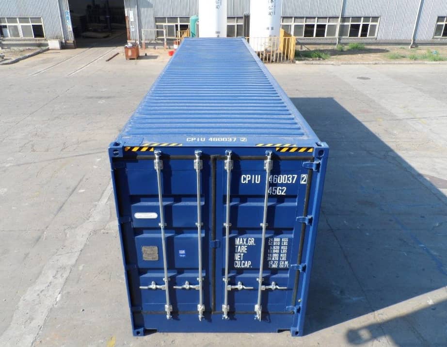 CONTAINER PER SPEDIZIONE PRIMO VIAGGIO APERTURA LATERALE CUBO ALTO 40 PIEDI