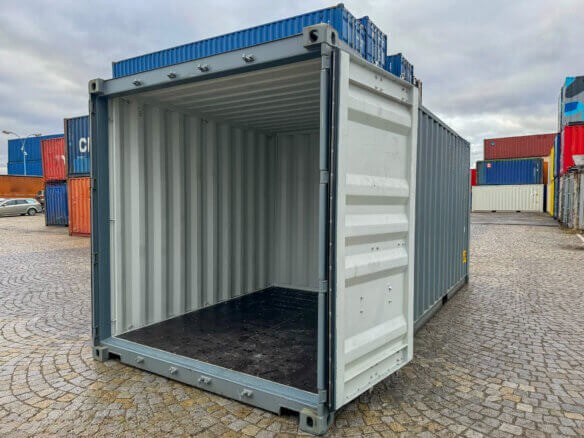 Container da 20 piedi: modifica per due magazzini da 10 piedi (HZKU 530 067-3)