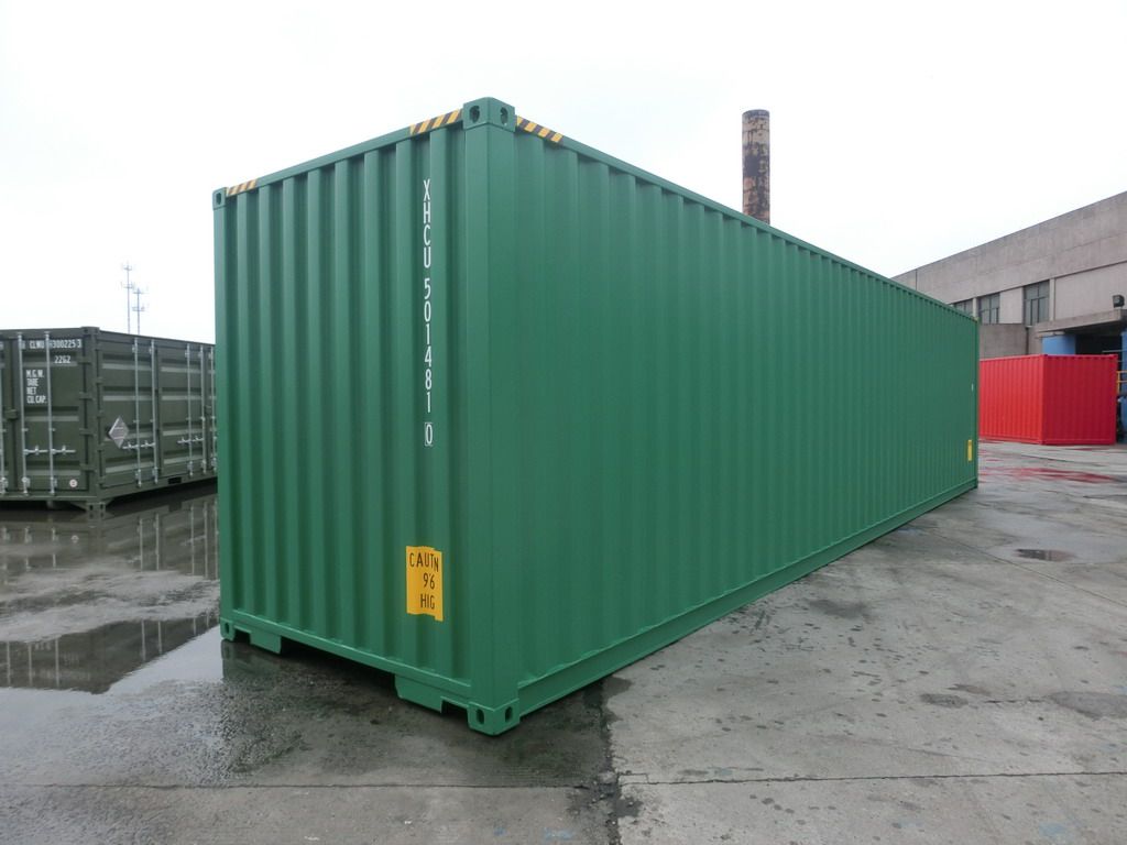 Nuovo container per spedizioni High Cube da 40 piedi
