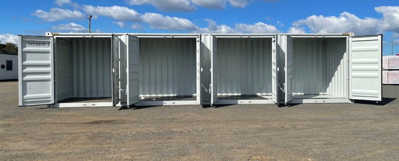 Container per spedizioni High Cube da 40 piedi con 4 porte laterali