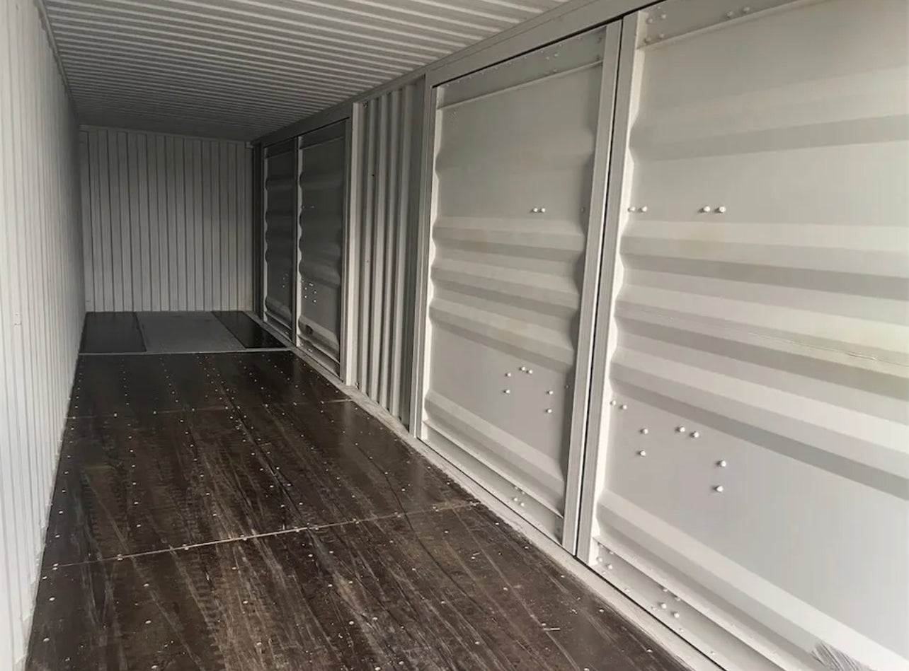 Container per spedizioni High Cube da 40 piedi con 4 porte laterali
