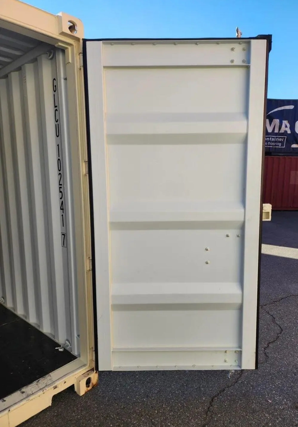 Nuovo/Container a doppia porta da 20 piedi per viaggio singolo