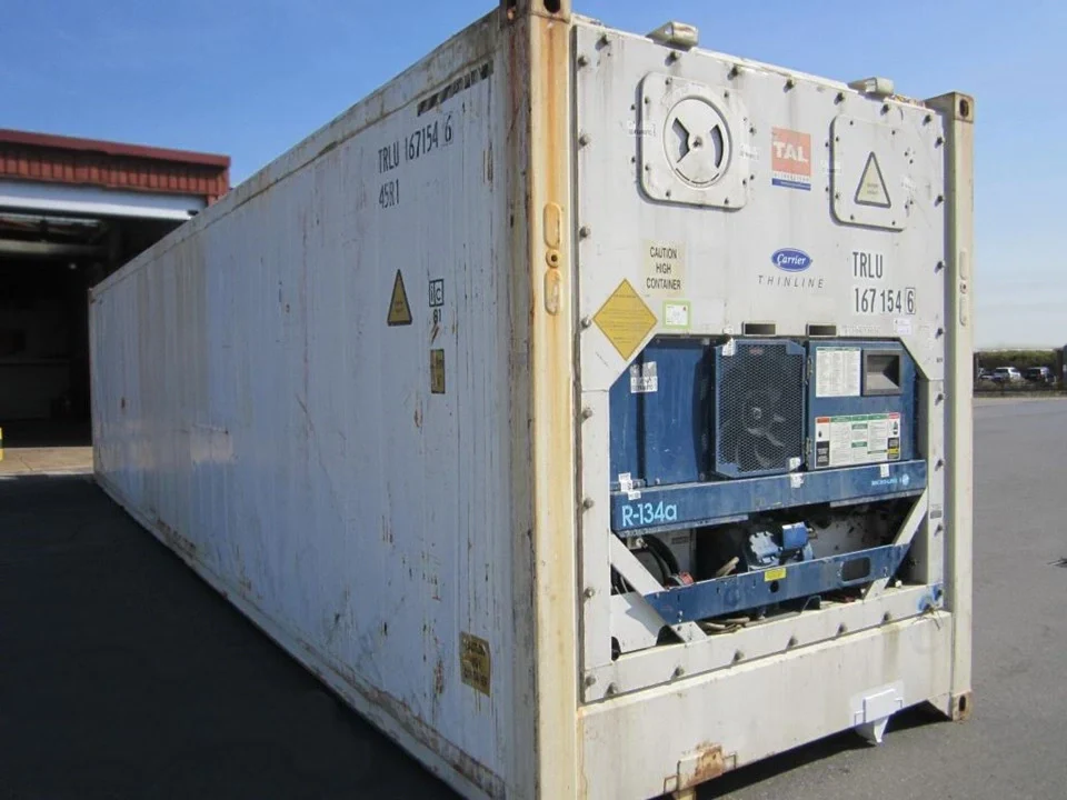 Container refrigerato per spedizioni HC da 40 piedi usato