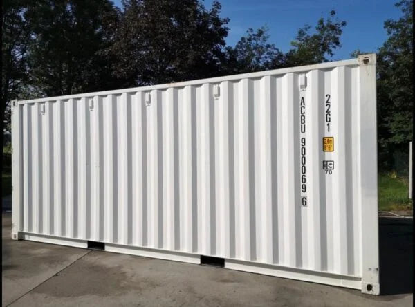 CONTAINER PER SPEDIZIONE DA 20', BIANCO - NUOVO