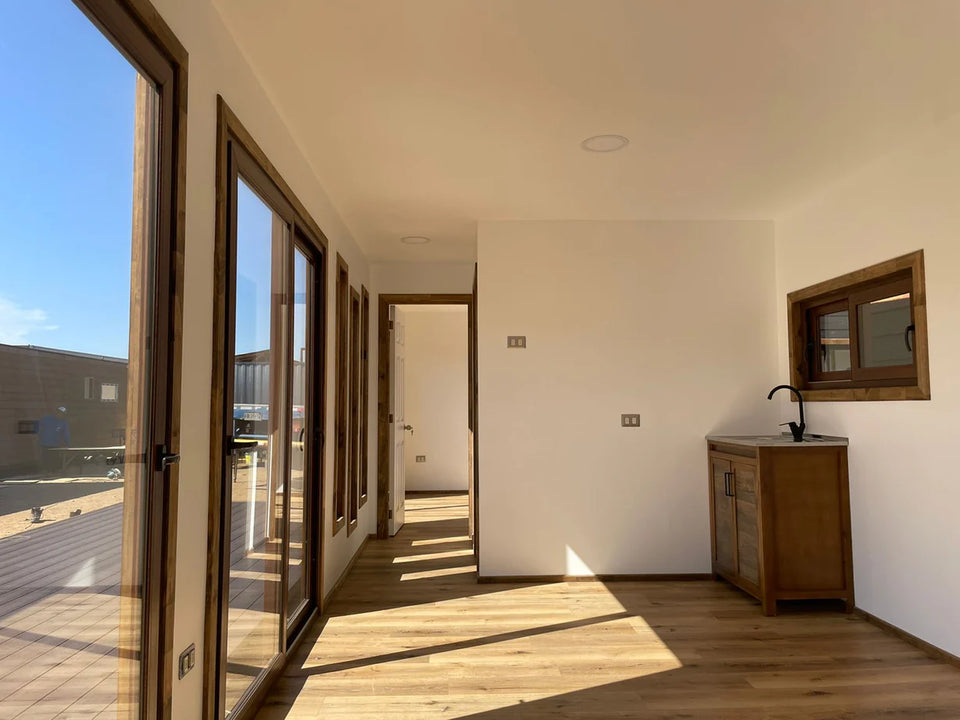 CASA MODULARE LEYTON 10X3,0M 2 CAMERE DA LETTO