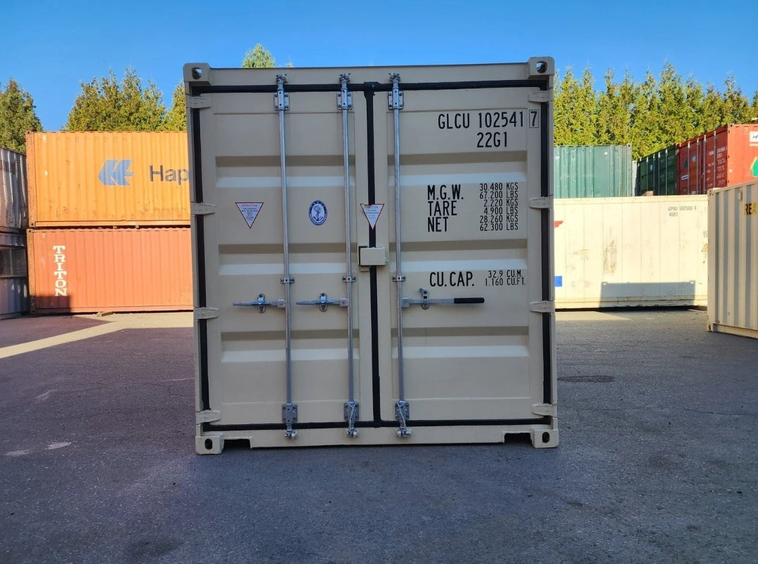 Nuovo/Container a doppia porta da 20 piedi per viaggio singolo