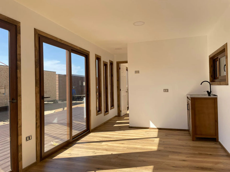 CASA MODULARE LEYTON 10X3,0M 2 CAMERE DA LETTO