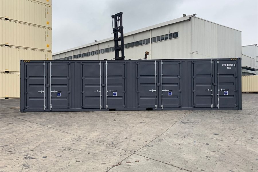 CONTAINER HIGH CUBE DA 40 PIEDI CON PORTE LATERALI