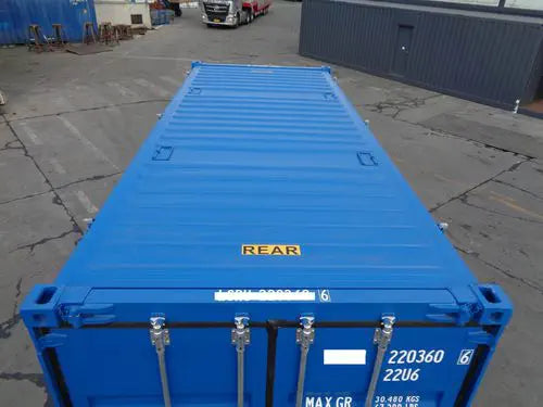 Container da 20 piedi – aperto in alto