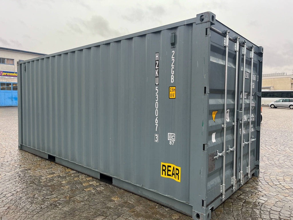 Container da 20 piedi: modifica per due magazzini da 10 piedi (HZKU 530 067-3)