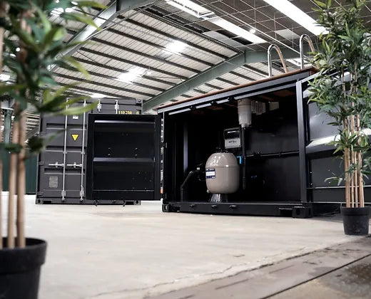 Contenitore per piscina da 40 piedi