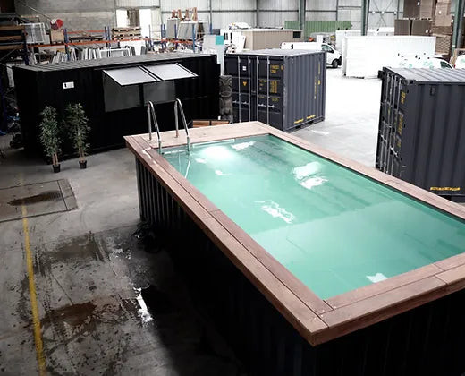 Contenitore per piscina da 40 piedi