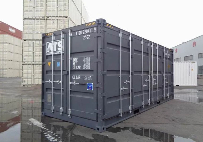 Contenitore con lato aperto da 20 piedi