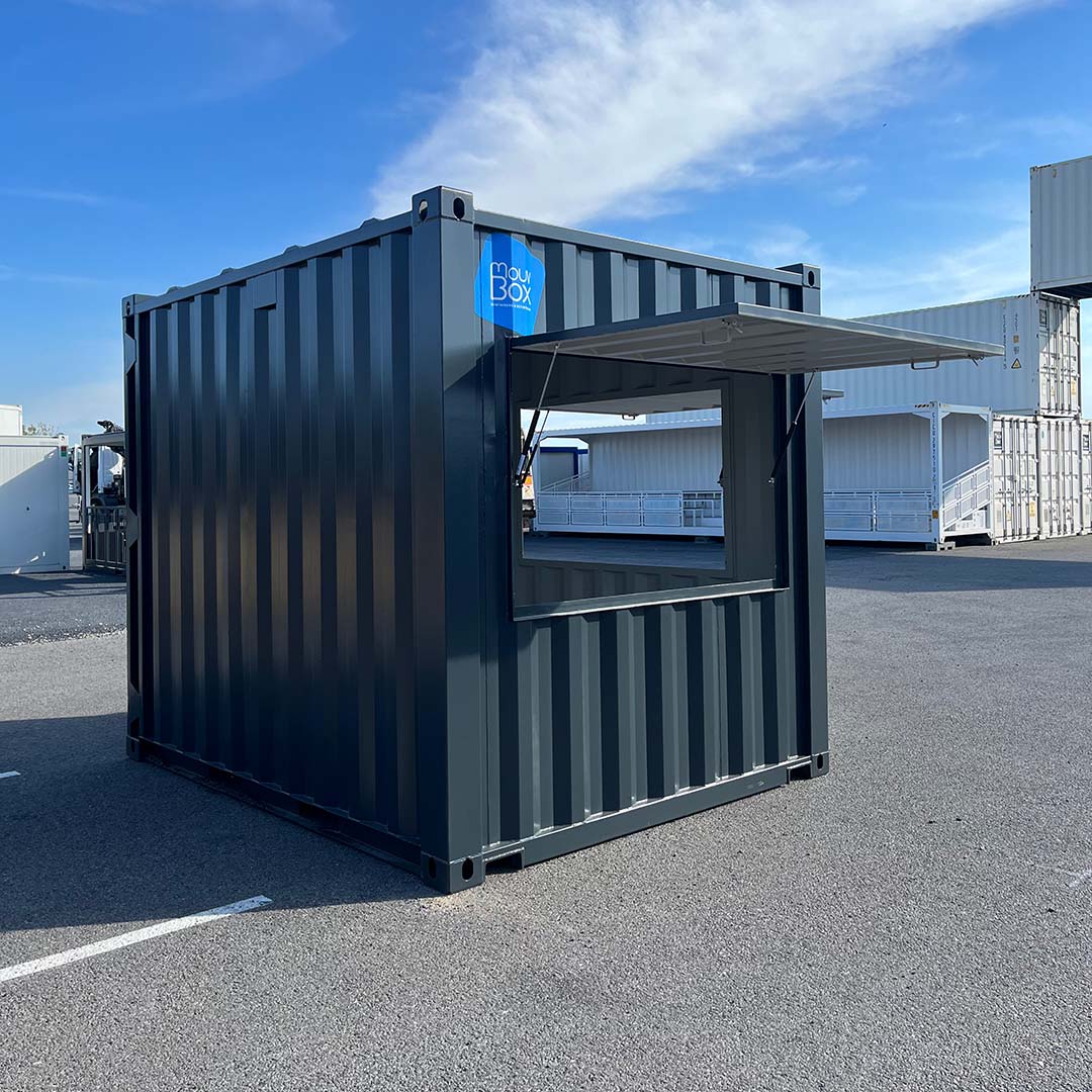 Ufficio in container HC da 10 piedi