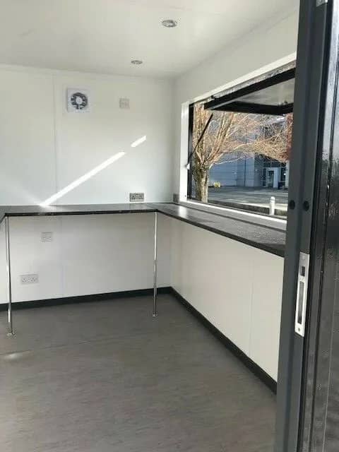 Container per spedizioni di cibo/hamburger/bar da 10 piedi x 8 piedi - Birmingham