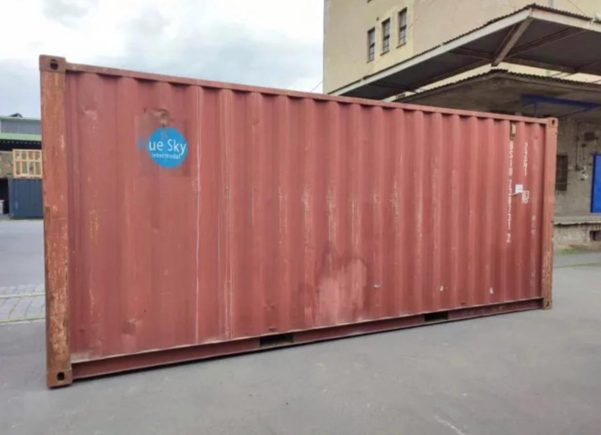 Container per spedizioni a secco da 20 piedi usato