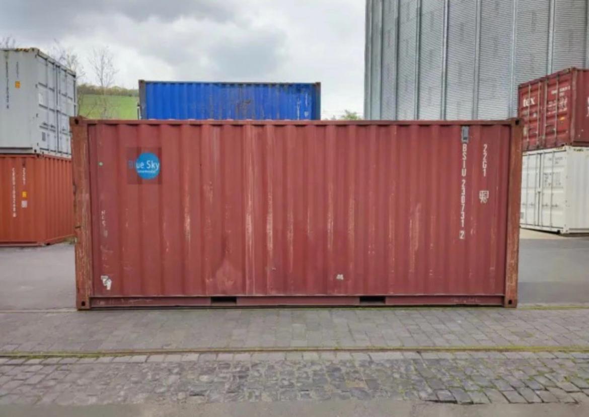Container per spedizioni a secco da 20 piedi usato