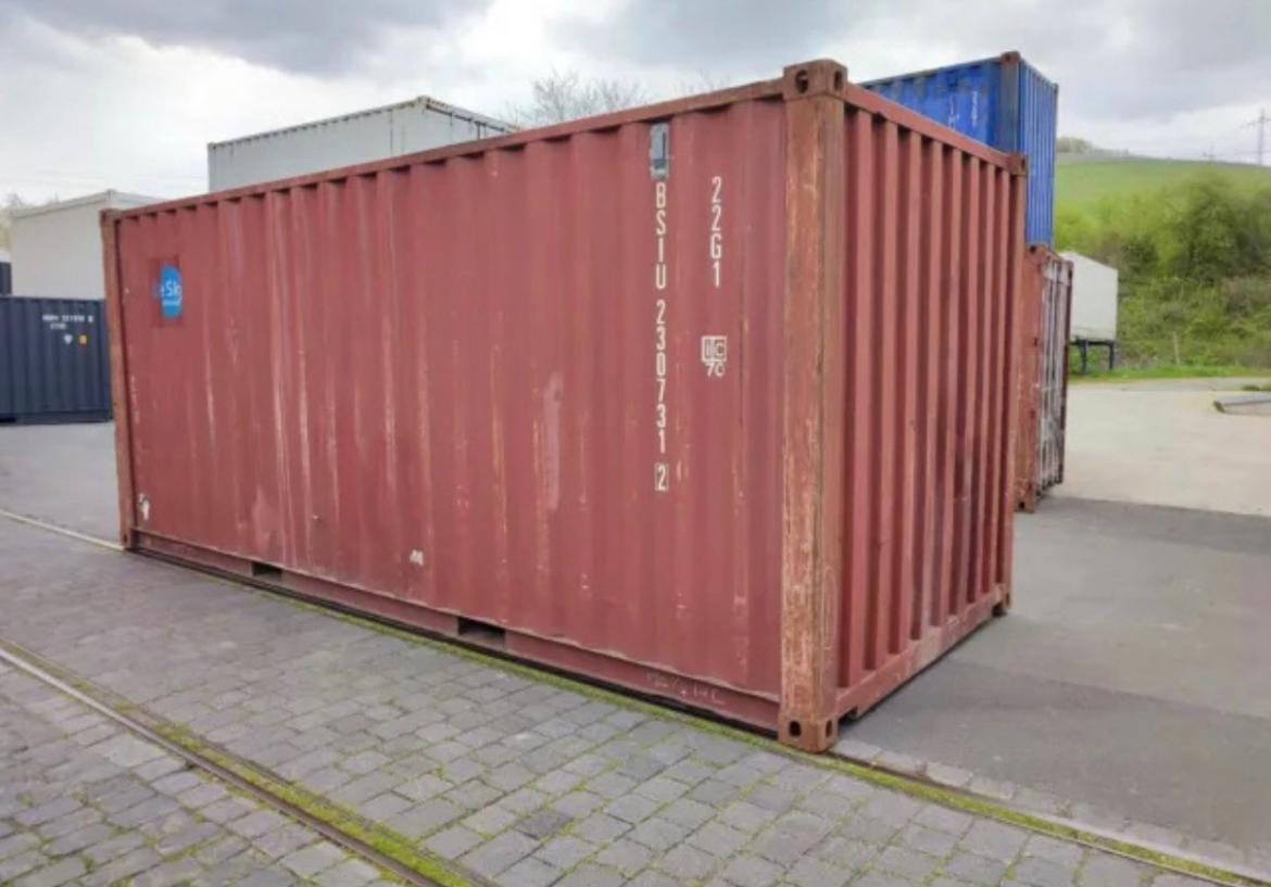 Container per spedizioni a secco da 20 piedi usato