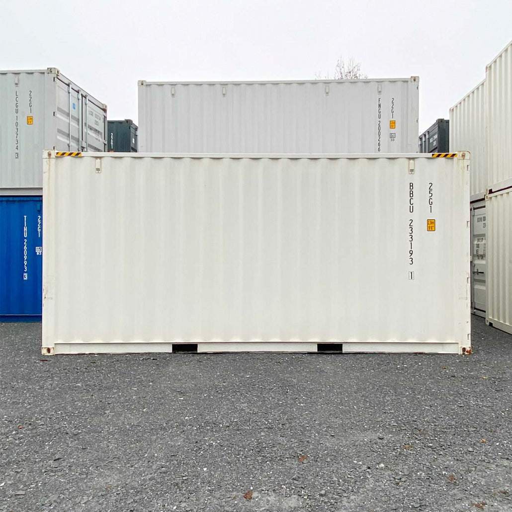 Container HC da 20 piedi (1° viaggio) Bianco