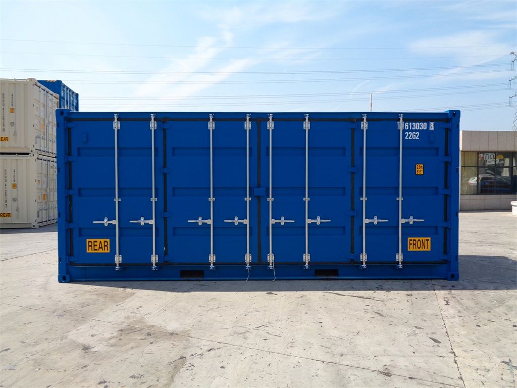 Container per spedizioni con doppia porta da 20 piedi (lato aperto)