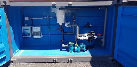 PRIVILEGIATO PER PISCINA CONTAINER DA 20 PIEDI