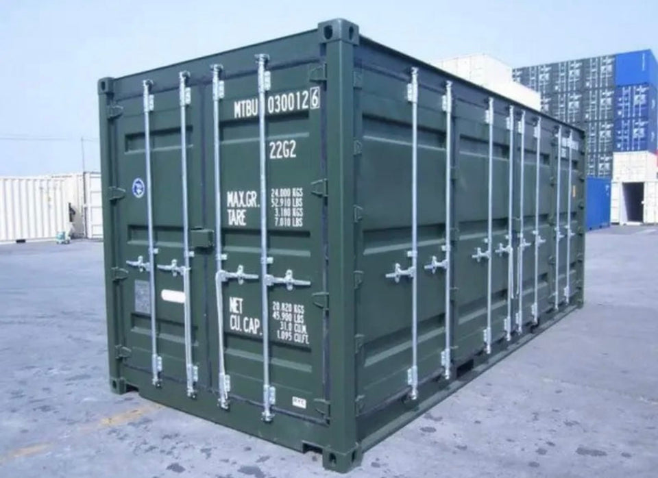 CONTAINER PER SPEDIZIONE CON LATO APERTO DA 20 PIEDI - NUOVO