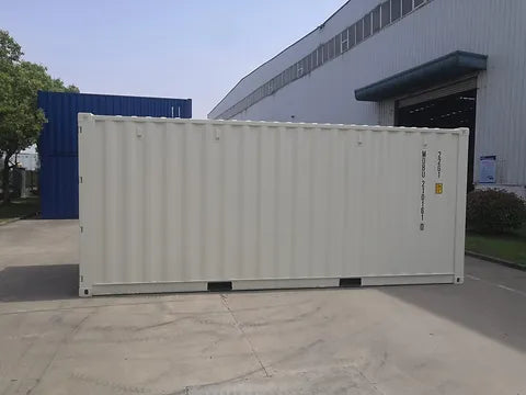 CONTAINER PER SPEDIZIONE FURGONE ASCIUTTO DA 20 PIEDI BIANCO - NUOVO