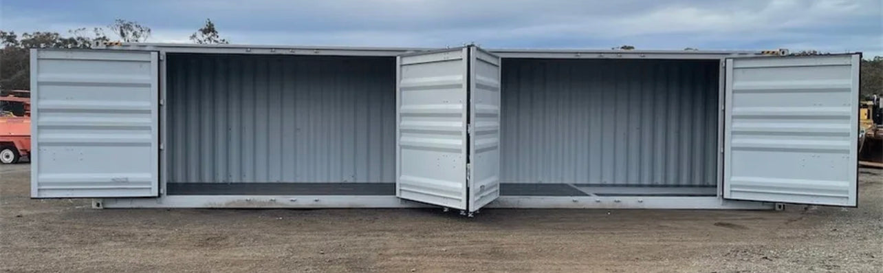 Container per spedizioni High Cube da 40 piedi con 4 porte laterali