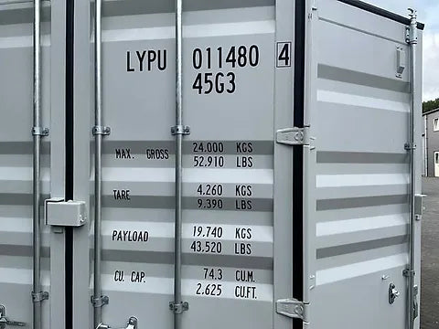 CONTAINER PER SPEDIZIONE HC DA 40 PIEDI CON PORTE LATERALI - NUOVO